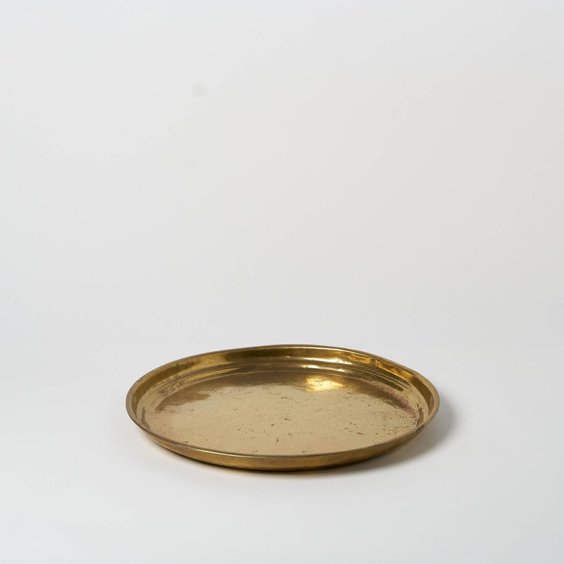 Antique Bronze Serving Tray | V - Serveware by Said at Alcantara - Frederic | Obakki