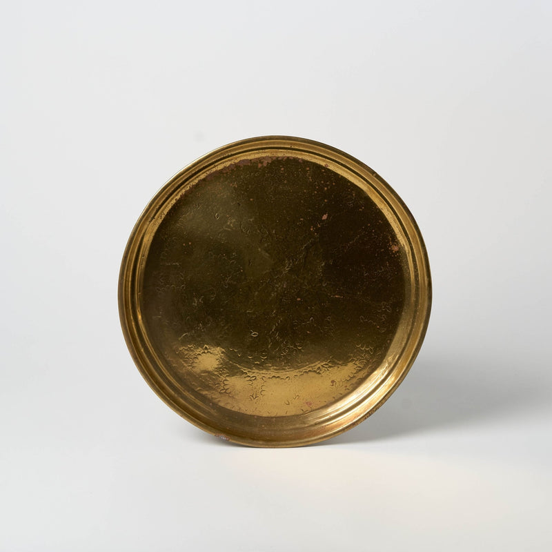 Antique Bronze Serving Tray | V - Serveware by Said at Alcantara - Frederic | Obakki