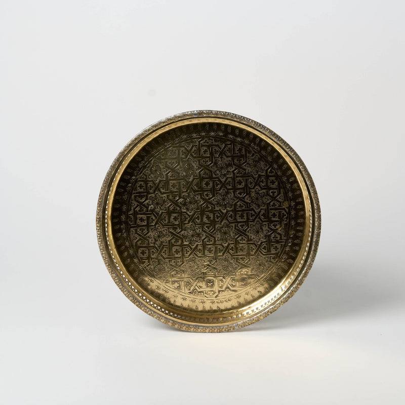 Antique Bronze Serving Tray | VII - Serveware by Said at Alcantara - Frederic | Obakki