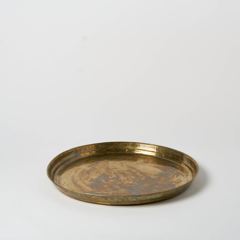 Antique Bronze Serving Tray | XV - Serveware by Said at Alcantara - Frederic | Obakki