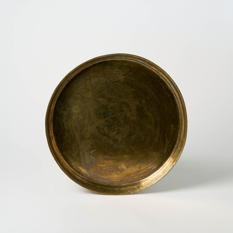 Antique Bronze Serving Tray | XV - Serveware by Said at Alcantara - Frederic | Obakki