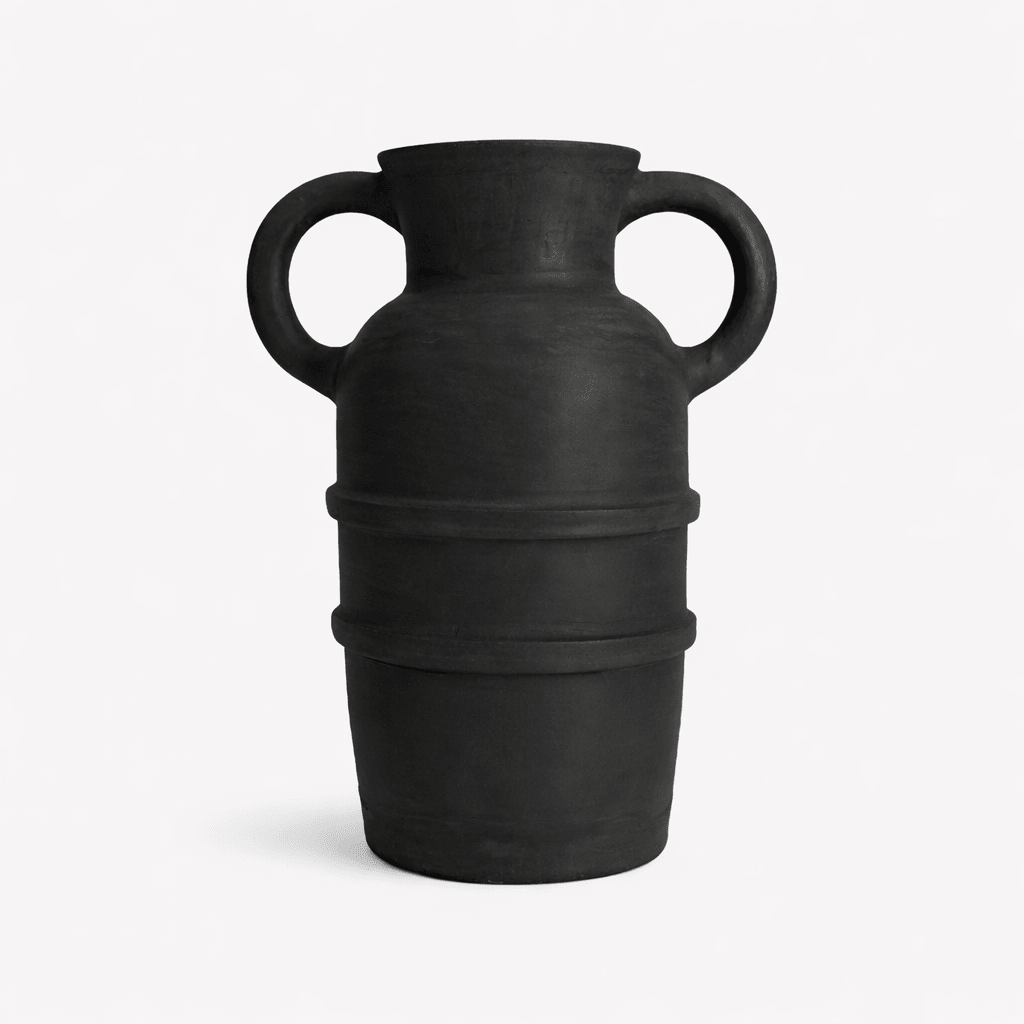 Arms Clay Vase 01 | Medium_RRRES_201-74-1807.2-181OnyxOS | Obakki