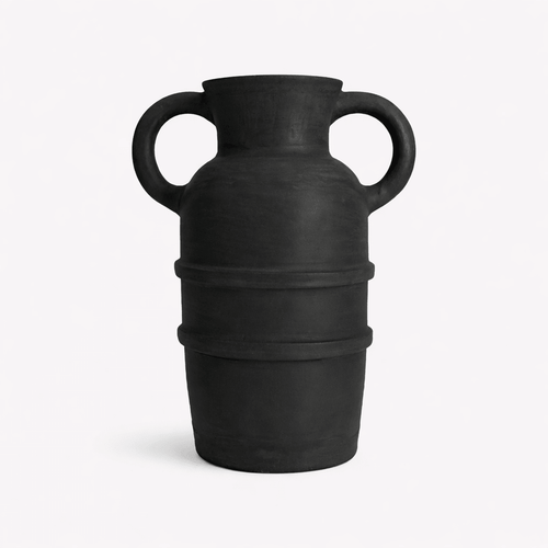 Arms Clay Vase 01 | Medium_RRRES_201-74-1807.2-181OnyxOS | Obakki