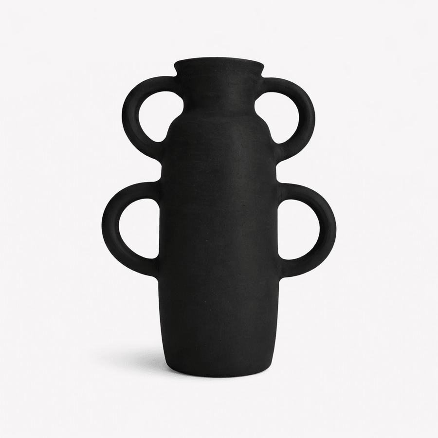 Arms Clay Vase 03 | Medium_RRRES_201-74-1809.2-181OnyxOS | Obakki