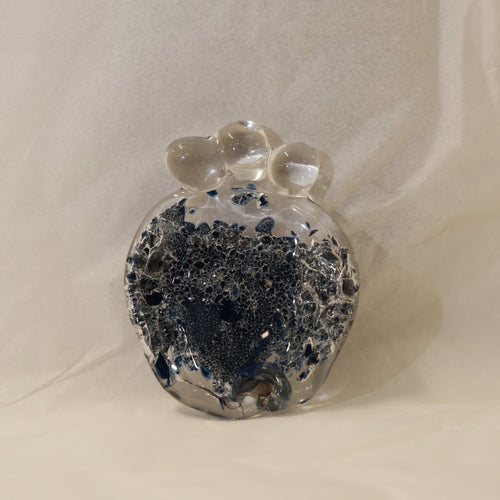 Artisan Shaped Glass Gua Sha | II - Beauty Tool by Justine Menard | Obakki