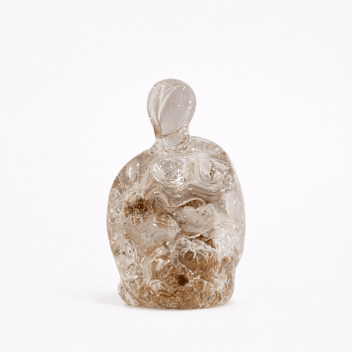 Artisan Shaped Glass Gua Sha | IV_Justine Menard_201-71-1962.4-192ClearOS | Obakki