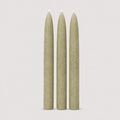 Candles Taper Candle Set of 3 | Lavender Green from Obakki