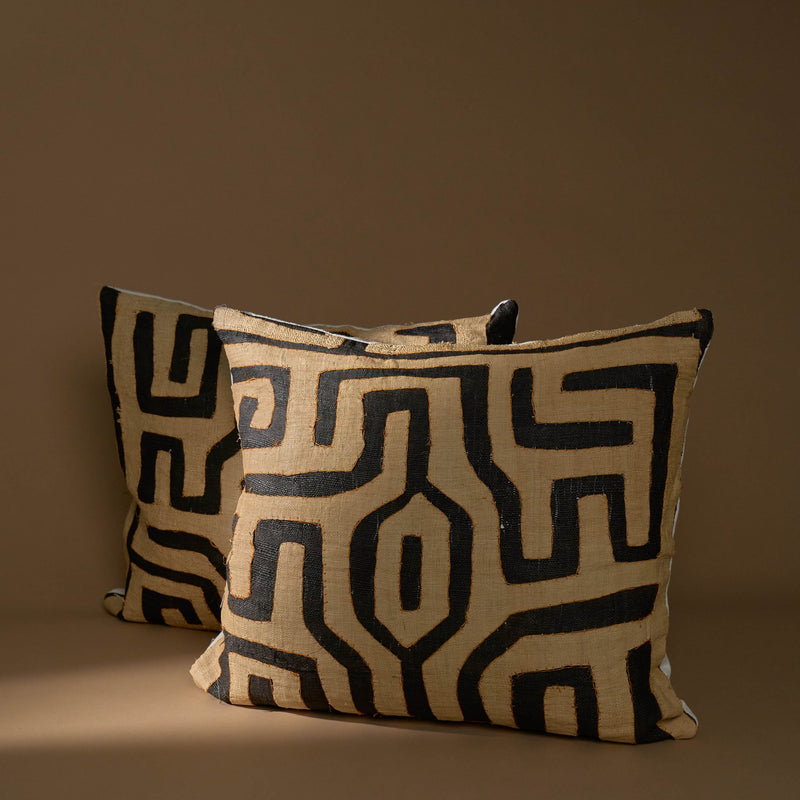 Bark Cloth Cushion Cover - Home Textiles by Said at Alcantara - Frederic | Obakki