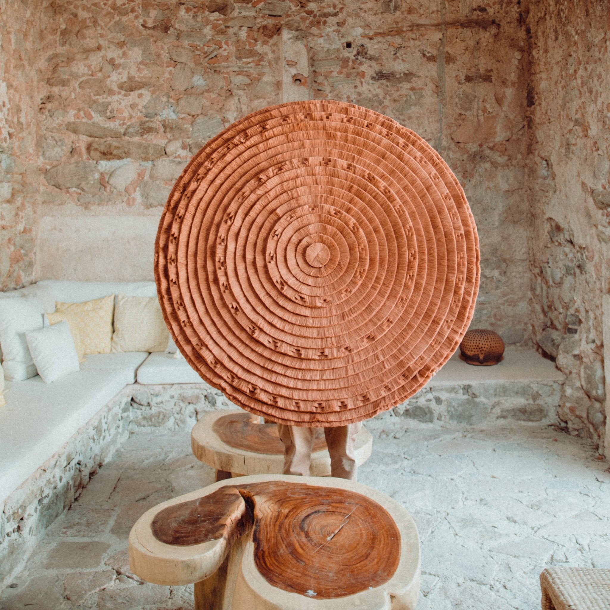 Barro Aztec Calendar Wall Hanging - Wall Hangings by Caralarga | Obakki