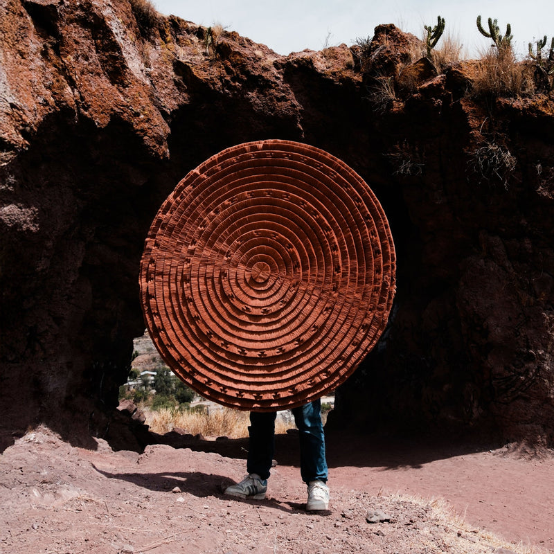 Barro Aztec Calendar Wall Hanging - Wall Hangings by Caralarga | Obakki