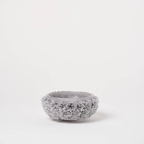 Beeswax Candle Bowl | Gray Candles Casa Viviana Obakki