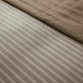 Brushed Cotton Duvet Cover | Ivory - Camel Stripe_Candor - Fernanda Mereles_201-60-1739.1-075Camel / IvoryQueen | Obakki