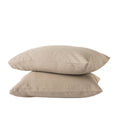 Brushed Cotton Pillow Cases | Camel_Candor - Fernanda Mereles_201-60-1736.2-075CamelQueen | Obakki