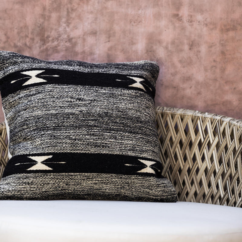 Brushed Wool Cushion Cover | Estatica Cushion Covers Artisans of Teotitlán Obakki
