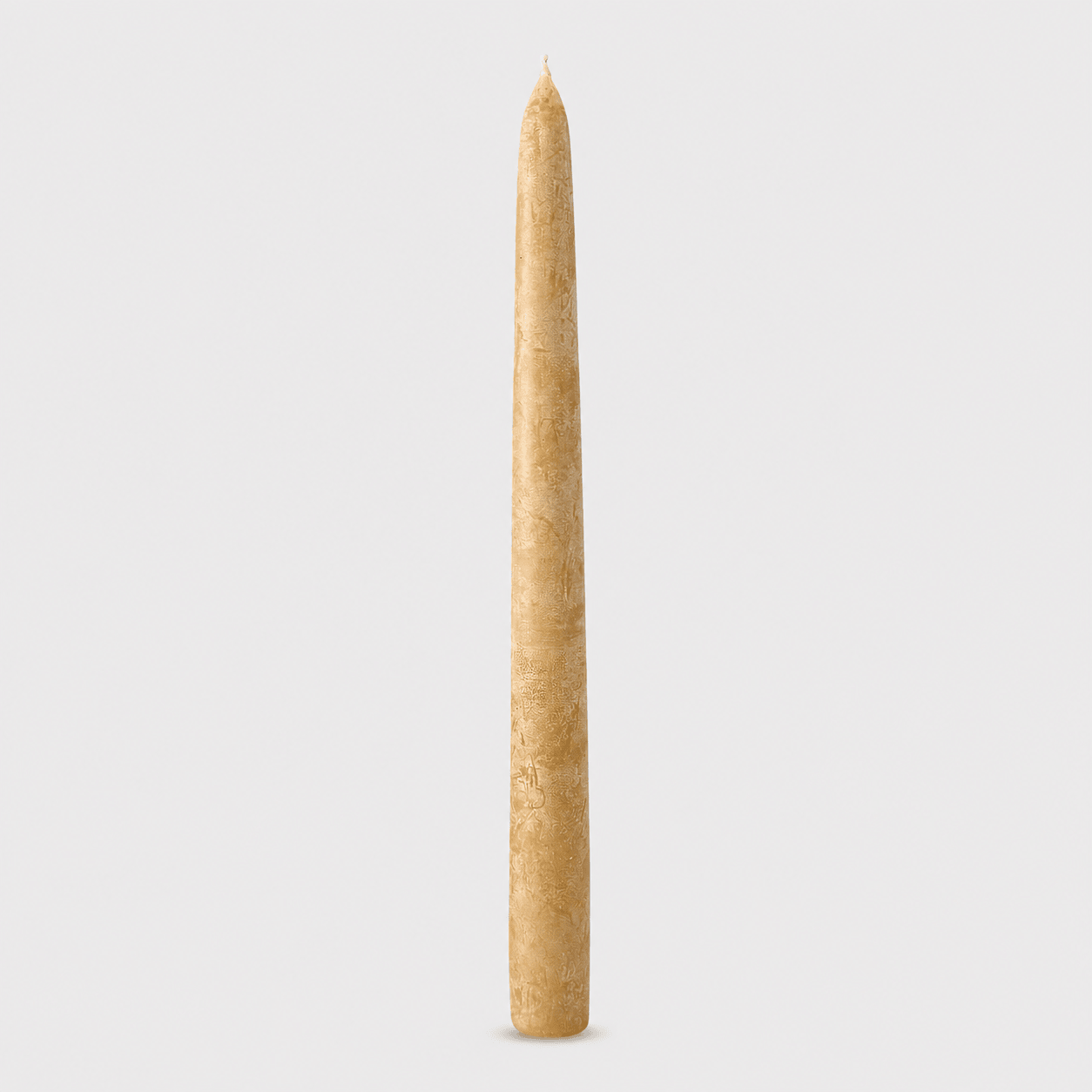 Candles Large Taper Candle | Unscented Yellow from Obakki