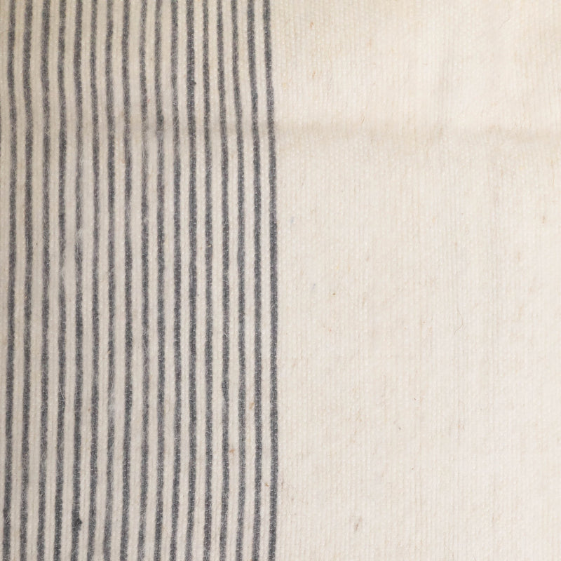 Camel Hair Blanket | Ash Saqifa Stripe - Home Textiles by Hassan | Obakki