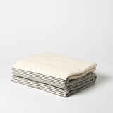 Camel Hair Blanket | Ash Saqifa Stripe - Home Textiles by Hassan | Obakki