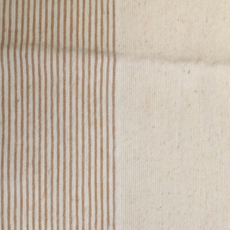 Camel Hair Blanket | Tan Saqifa Stripe - Home Textiles by Hassan | Obakki