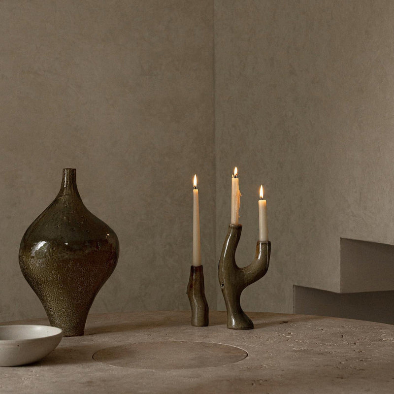 Candle Branch Candle Holders EnCrudo Obakki