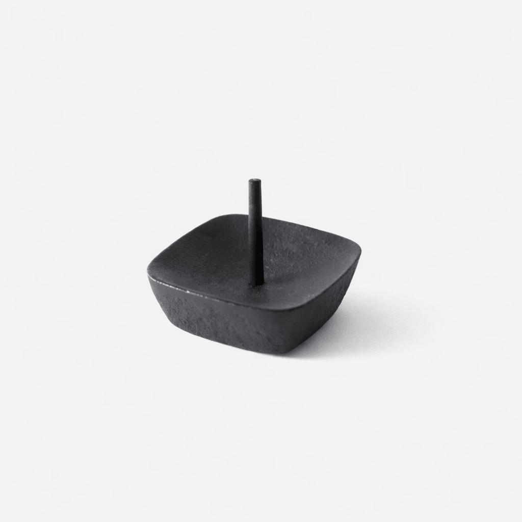 Cast Iron Candle Stand | L_Takazawa_201-72-0474.2-697-Black-L | Obakki