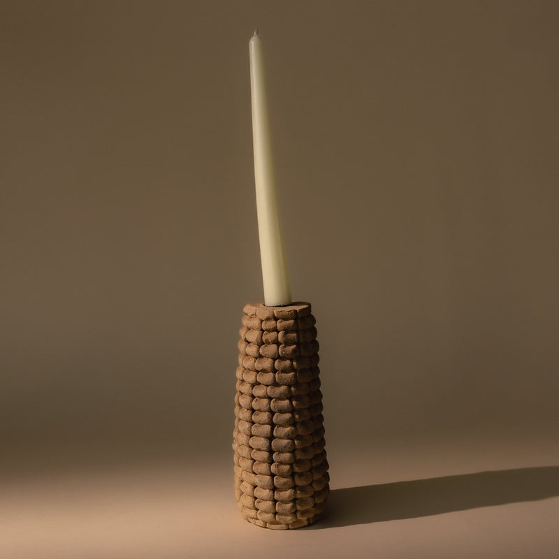 Cob Candle Holder | Large Candle Holders The Enriquez Family Obakki