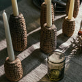 Cob Candle Holder | Large_The Enriquez Family_201-72-1576.3-179CLAYOS | Obakki