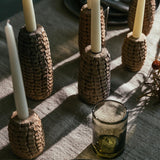 Cob Candle Holder | Large Candle Holders The Enriquez Family Obakki