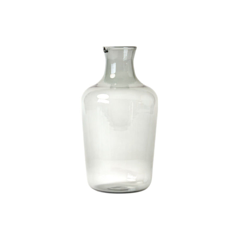 Commune Carafe | Fog Grey Glassware R+D.Lab Obakki