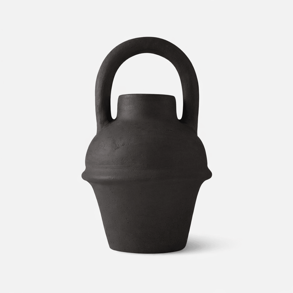 Contradictory Clay Vase 04 | Small_RRRES_201-74-1815.1-181OnyxOS | Obakki