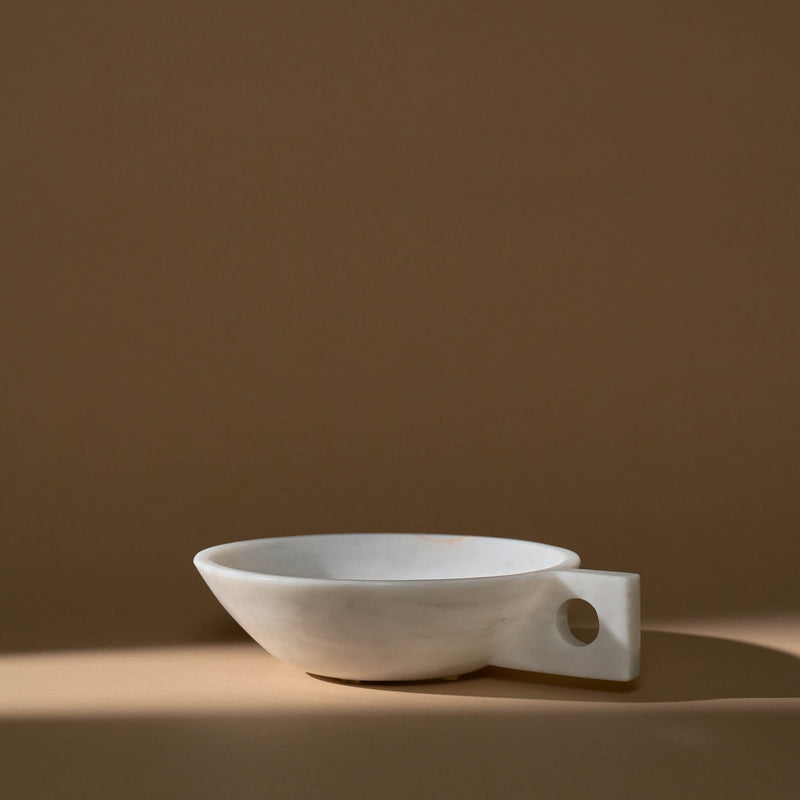 Cozumel Bowl | White - Decorative Bowls by Ayres | Obakki