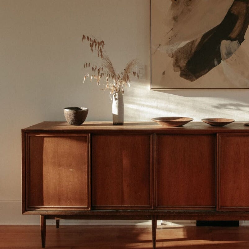 Earthenware Flat Bottom Bowl | L - Pots & Planters by Akiliba | Obakki