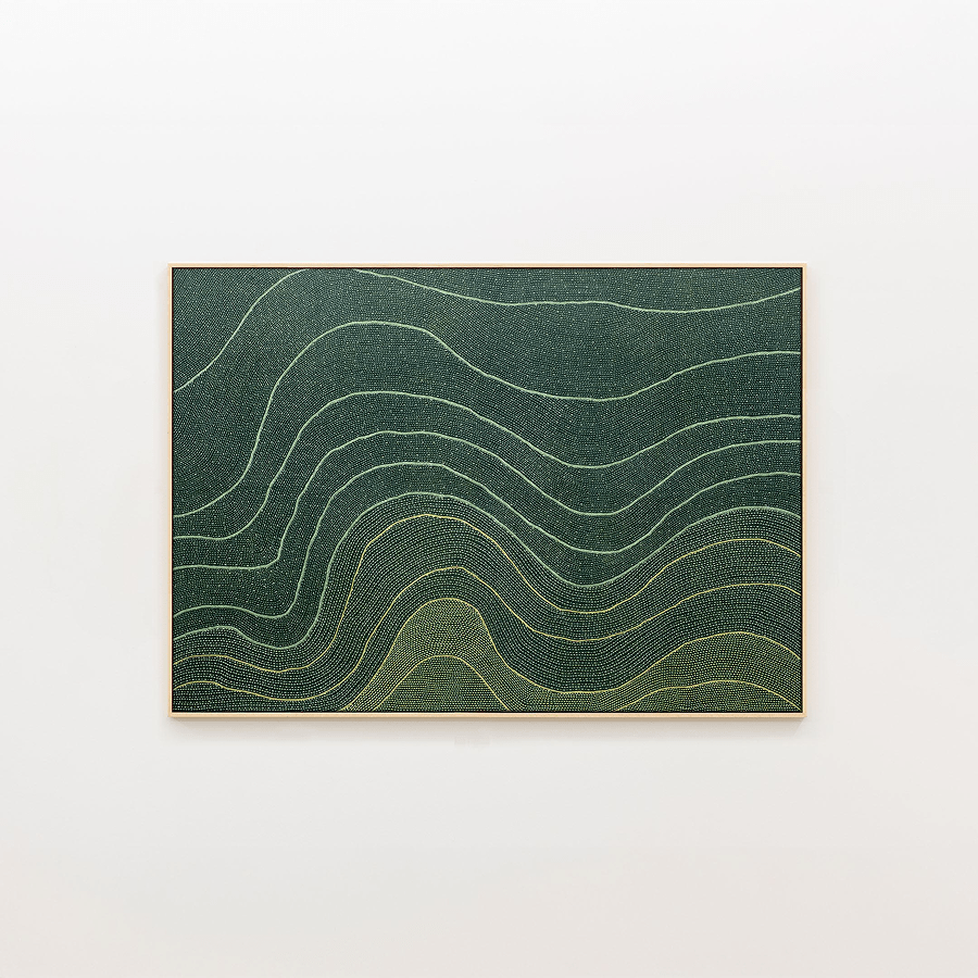 Embroidered Tapestry | Lila Dungar_Morii_201-75-2146-760Lila DungarNo Frame | Obakki