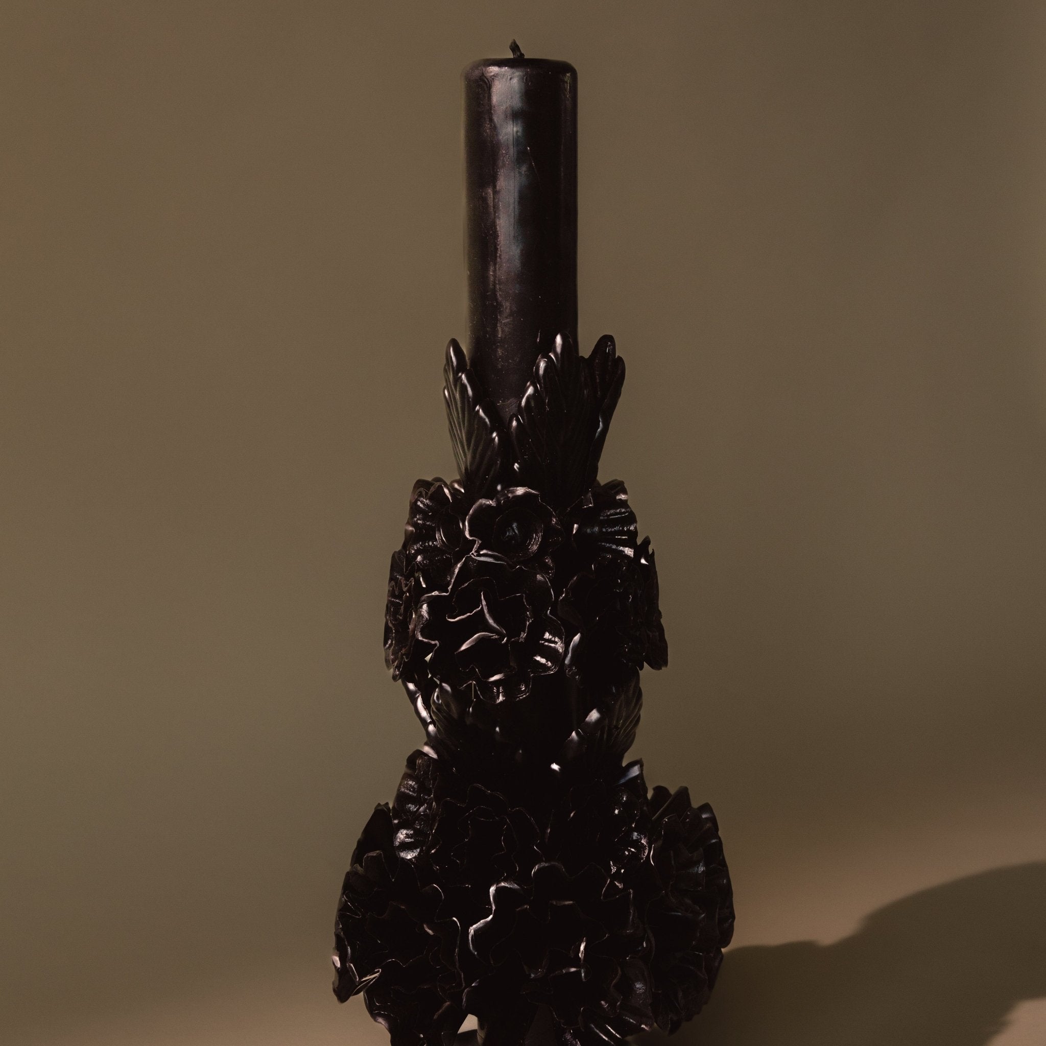 Extra Large Specialty Candle | Black_Casa Viviana_201-41-1473-166BlackOS | Obakki
