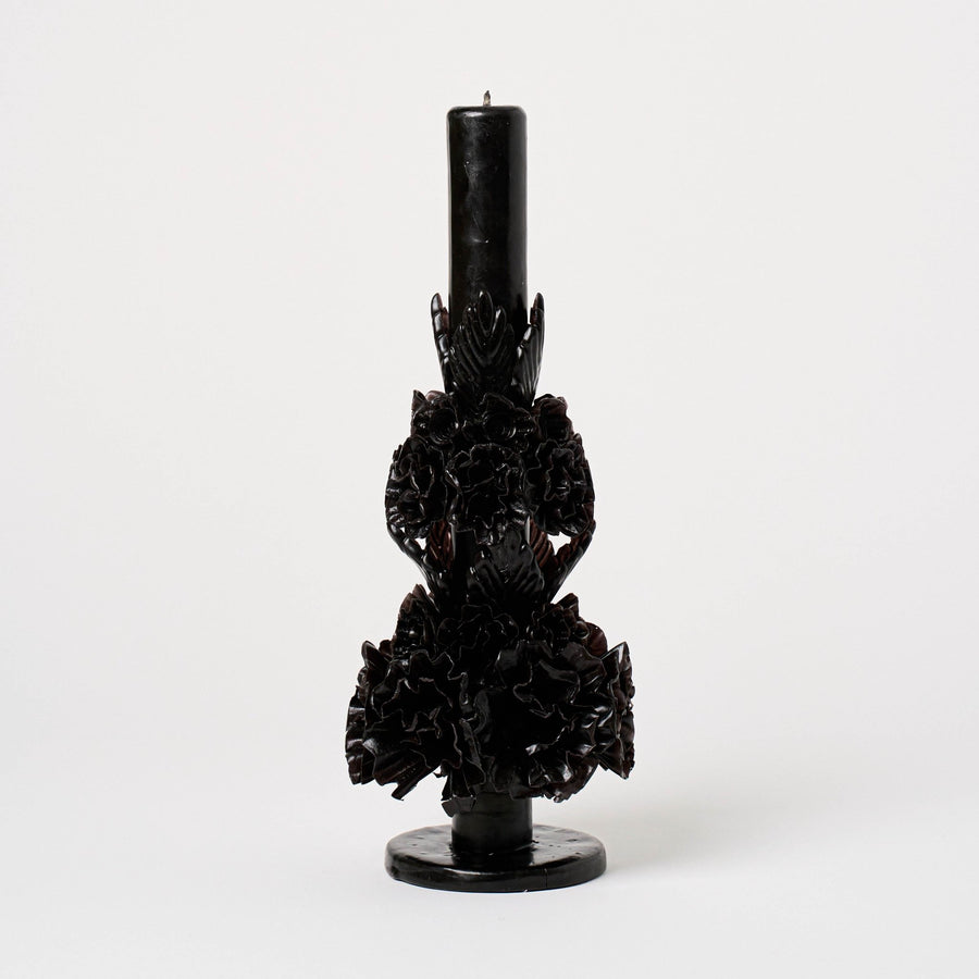 Extra Large Specialty Candle | Black_Casa Viviana_201-41-1473-166BlackOS | Obakki