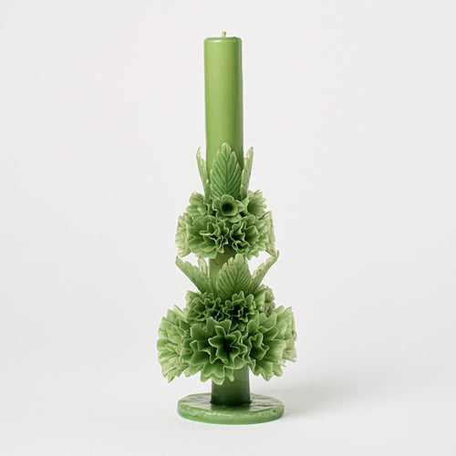 Extra Large Specialty Candle | Green Candles Casa Viviana Obakki