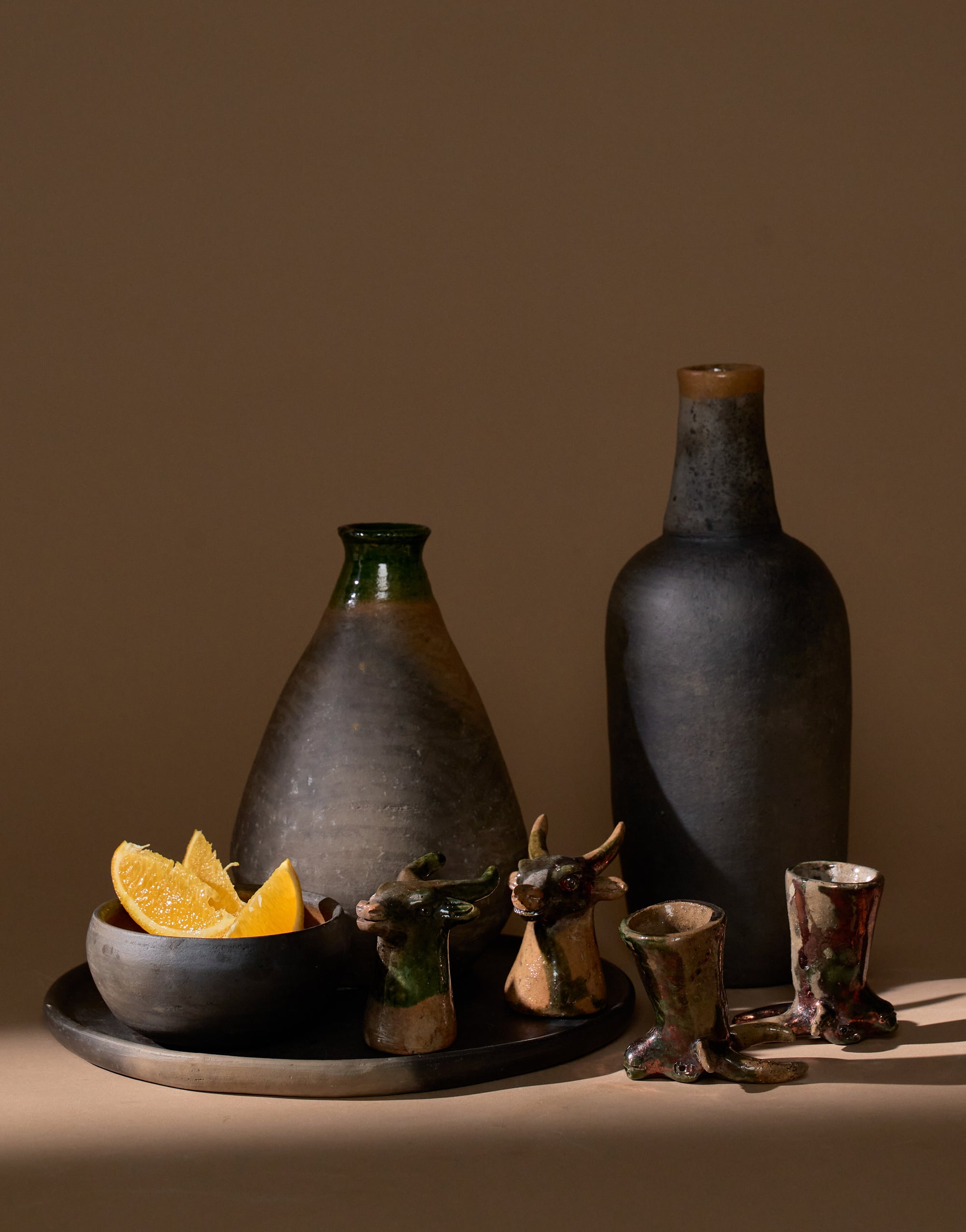 mezcal sets and copitas