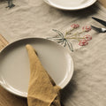 Flat Dinner Plate | Set of 2_R+D.Lab_201-54-0395-158Ocher Tan2Set | Obakki