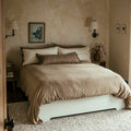 Fringed Bolster Cover | 35"_Candor - Fernanda Mereles_201-60-1742.1-075Camel / IvoryOS | Obakki