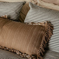 Fringed Bolster Cover | 35"_Candor - Fernanda Mereles_201-60-1742.1-075Camel / IvoryOS | Obakki