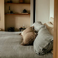 Fringed Bolster Cover | 35"_Candor - Fernanda Mereles_201-60-1742.1-075Camel / IvoryOS | Obakki