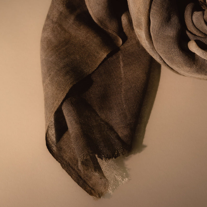 Hand Dyed Wool Scarf Scarves G.Grippo Obakki