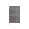 Handwoven Oaxacan Static Fleck Rug_Jose Mendoza_201-64-1244-715Grey3' x 5' | Obakki