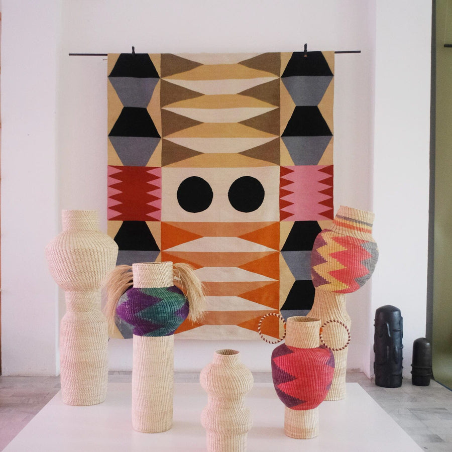 Land 04 | Handwoven Wool Rug_RRRES_201-64-1795.4-181Land 043.28' x 4.92' | Obakki