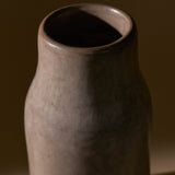 Large Kouba Tadelakt Vase | Lavendar Grey - Vases + Planters by The Tadelakt Atelier | Obakki