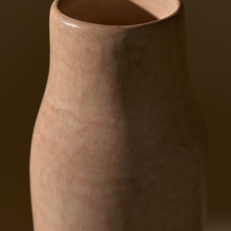 Large Kouba Tadelakt Vase | Old Rose - Vases + Planters by The Tadelakt Atelier | Obakki