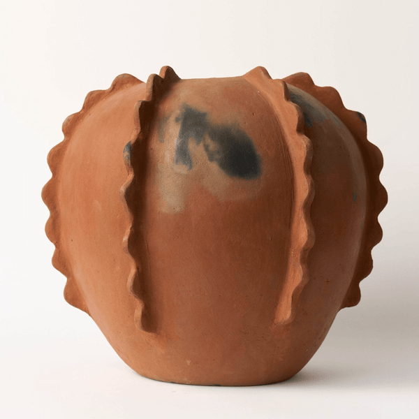 Maceta Biznaga Clay Planter_San Bartolme Cocucho_201-74-1766-766NaturalLarge | Obakki
