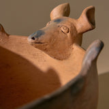 Maceta Tlacuache Clay Planter Planters Mano De Tierra Obakki