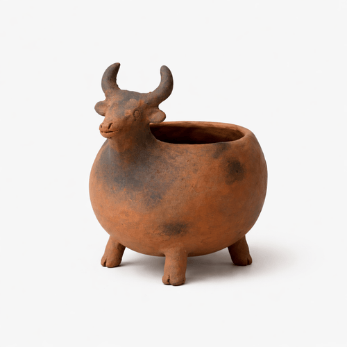 Maceta Vaca Clay Planter | Small_San Pedro Zipajo_201-74-1899-766CLAYOS | Obakki