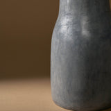 Medium Kouba Tadelakt Vase | Blue Grey - Vases + Planters by The Tadelakt Atelier | Obakki