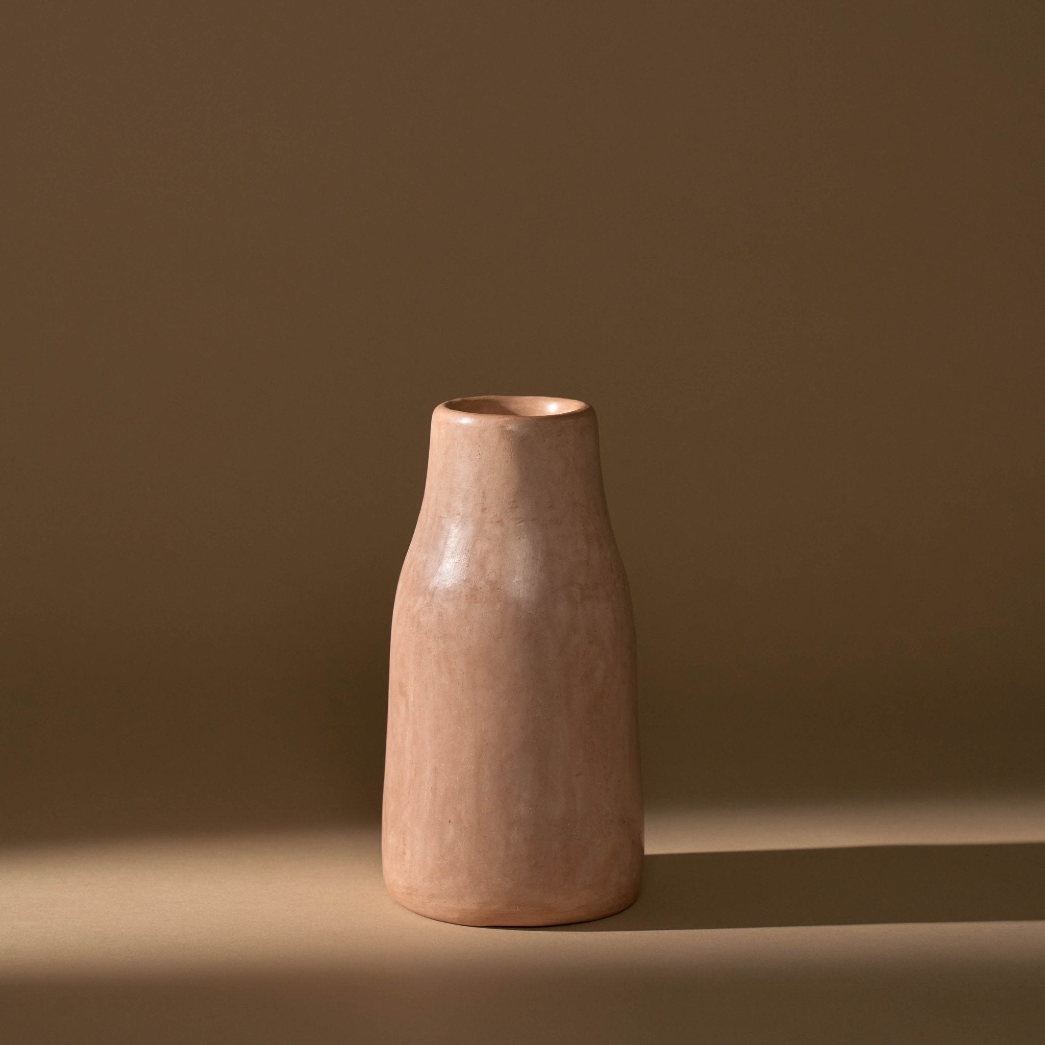 Medium Kouba Tadelakt Vase | Old Rose - Vases + Planters by The Tadelakt Atelier | Obakki